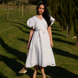 HERMOSA DRESS WHITE