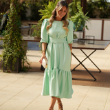 VESTIDO ESTRELLA ROSA MELOCOTÓN