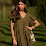 HERMOSA DRESS OLIVE