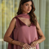 FIESTA DRESS BAROQUE ROSE