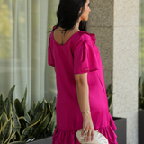 FREE SOUL DRESS FUCHSIA