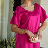 FREE SOUL DRESS FUCHSIA