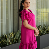 FREE SOUL DRESS FUCHSIA