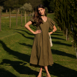 HERMOSA DRESS OLIVE