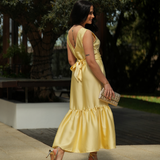 DREAMY DRESS BUTTER YELLOW
