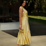 DREAMY DRESS BUTTER YELLOW