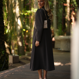 FEMME DRESS & COAT CHOCOLAT