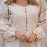 AMOR DRESS BEGE
