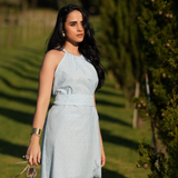 ALBA DRESS SKY BLUE