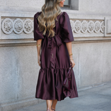 STAR DRESS BORDEAUX