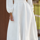 SERENA DRESS WHITE FALL VERSION