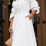 AMOR DRESS WHITE