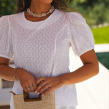 CAPRI BLOUSE WHITE