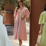 SERENA DRESS ROSE NUDE