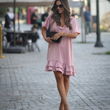 FREE SOUL DRESS ROSE