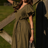 HERMOSA DRESS OLIVE