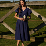 HERMOSA DRESS MARITIME BLUE