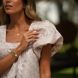 WILD DRESS PLATA ROSA