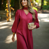 INDEFINÍVEL DRESS CERISE