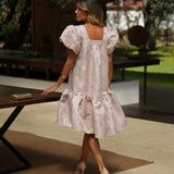 WILD DRESS PLATA ROSA