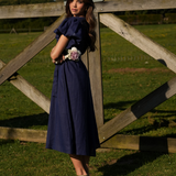 HERMOSA DRESS MARITIME BLUE