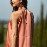 VESTIDO ELEONORA MELOCOTÓN