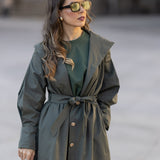 GOLD TRENCH COAT KAKI
