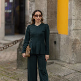 ELEVATE BLOUSE GREEN