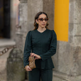 ELEVATE BLOUSE GREEN