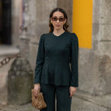 ELEVATE BLOUSE GREEN