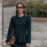 ELEVATE BLOUSE GREEN