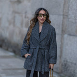 BE SWAN ABRIGO CHOCOLAT