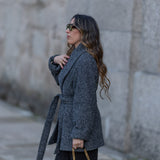 BE SWAN ABRIGO CHOCOLAT