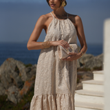 BELLA DRESS BEIGE