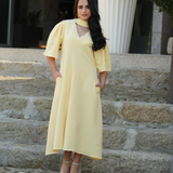 SERENA DRESS BUTTER YELLOW