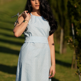 ALBA DRESS SKY BLUE