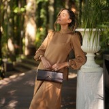 BEM ME AMO DRESS - GOLD