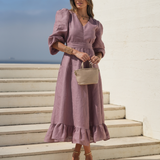 AMBAR DRESS ROSA MALVA