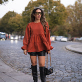 BE LOVE BLOUSE CLAY