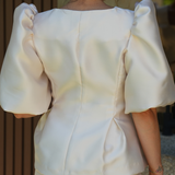 BLUSA BARBIE JACQUARD BEIGE