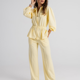 BE LUCKY PANTS BUTTER YELLOW