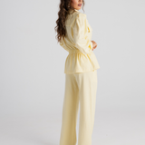 BE LUCKY PANTS BUTTER YELLOW