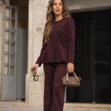 ELEVATE PANTS BORDEAUX