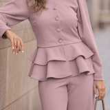 MUSE BLOUSE ROSE QUARTZ