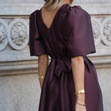 STAR DRESS BORDEAUX