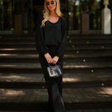 SPARKLE BLOUSE BLACK