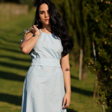 ALBA DRESS SKY BLUE