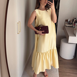 DREAMY DRESS BUTTER YELLOW
