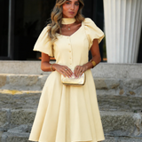 ANGEL DRESS BUTTER YELLOW