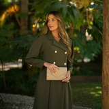 FEMME DRESS & COAT OLIVE
